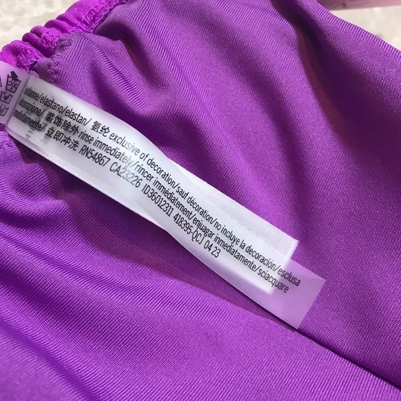 FREE NEW Victorias Secret Swim Purple Twist Bralette Bikini Top NWT Spring Break - Picture 11 of 15